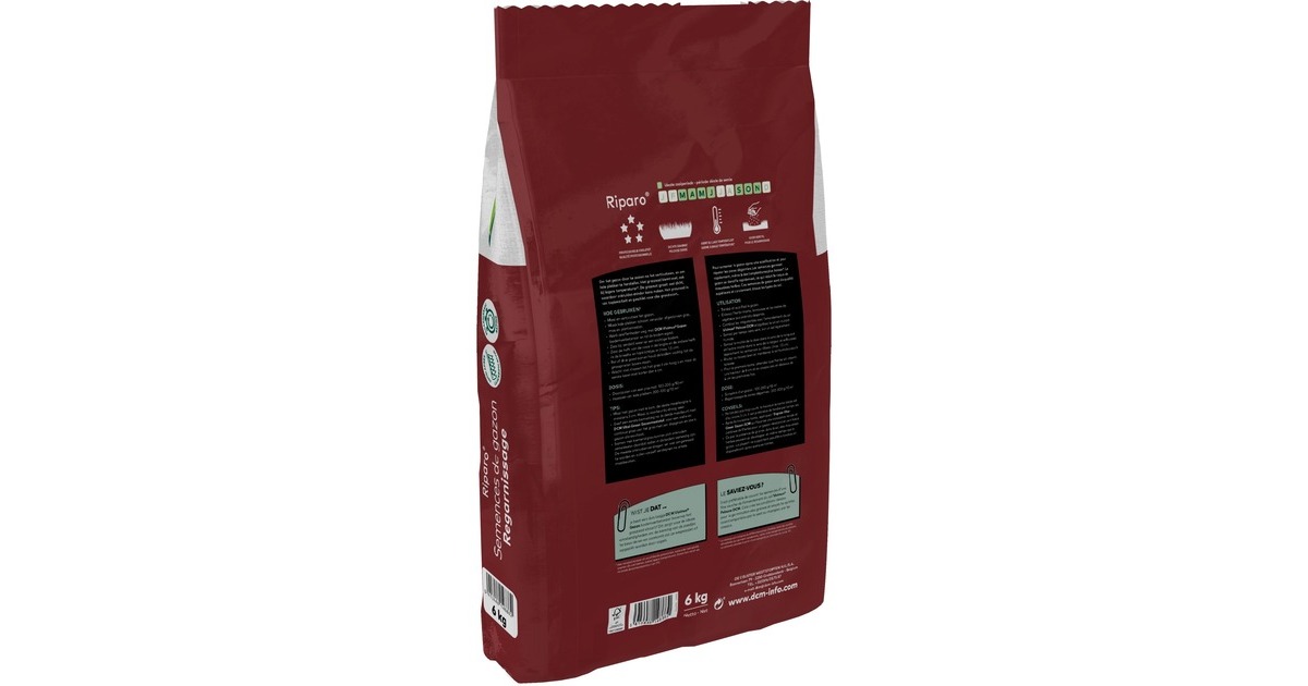 DCMGraszaad Herstel 6 kg zaden  (Tot 400 m²)
