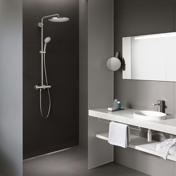 Grohe regendoucheset Euphoria XXL 310 met handdouche en thermostaatkraan RVS