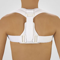 BORT Clavicula-Bandage L weiss 1 Stk
