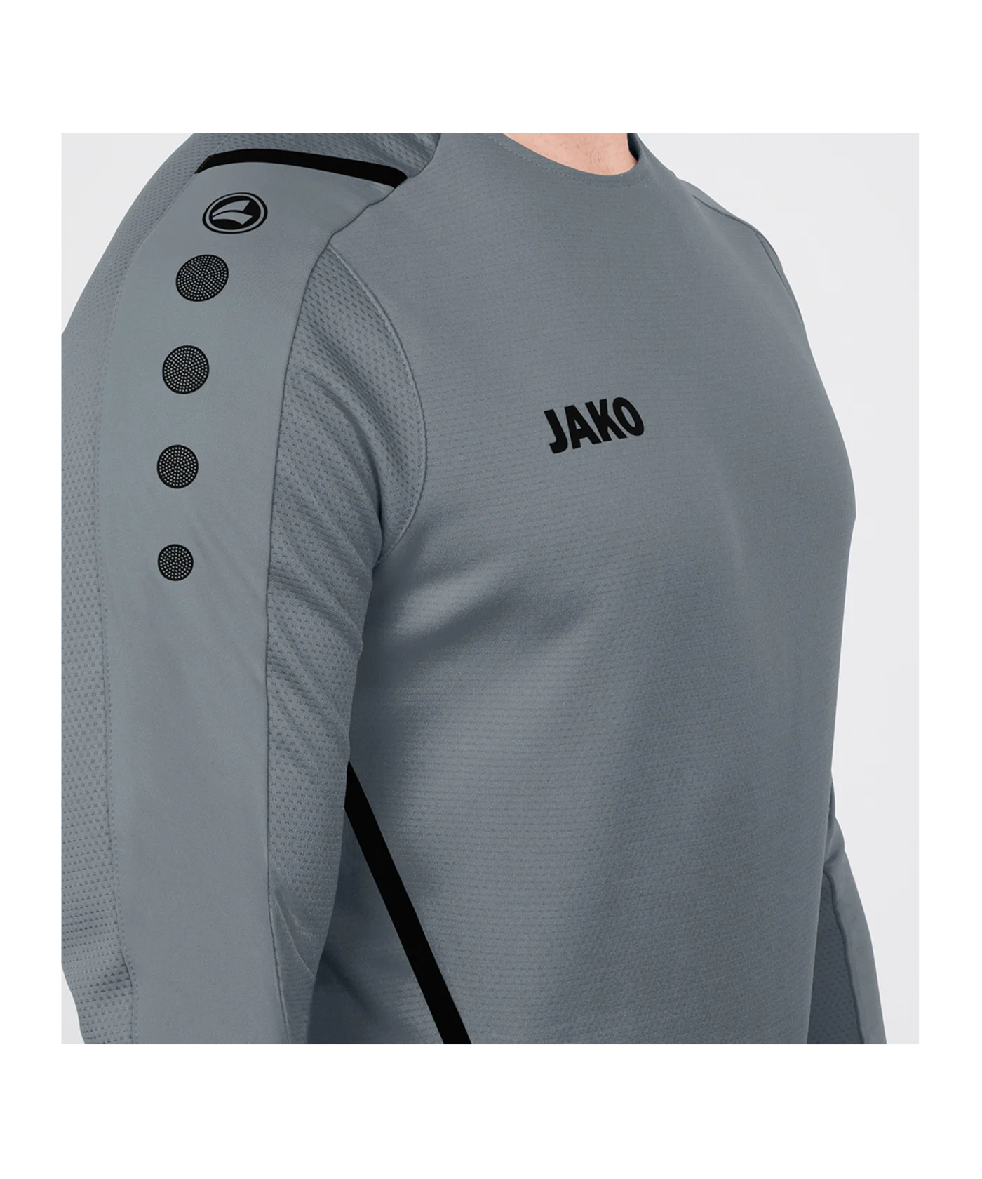 JAKO Challenge Sweatshirt Grau Schwarz F841