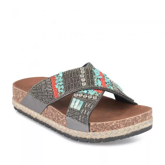 Mules PEWTER PHILOV