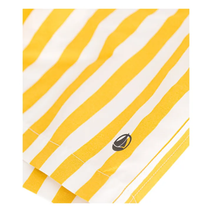 Petit Bateau Short de Bain Monty Rayé | Jaune