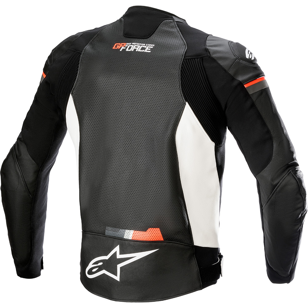 Alpinestars - Blouson GP Force Airflow Noir / Blanc / Rouge fluo