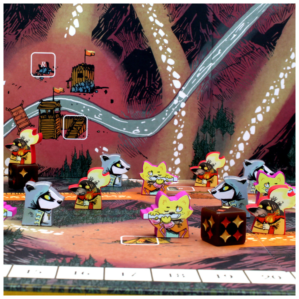 Root Nomades Maraude - Set d'autocollants