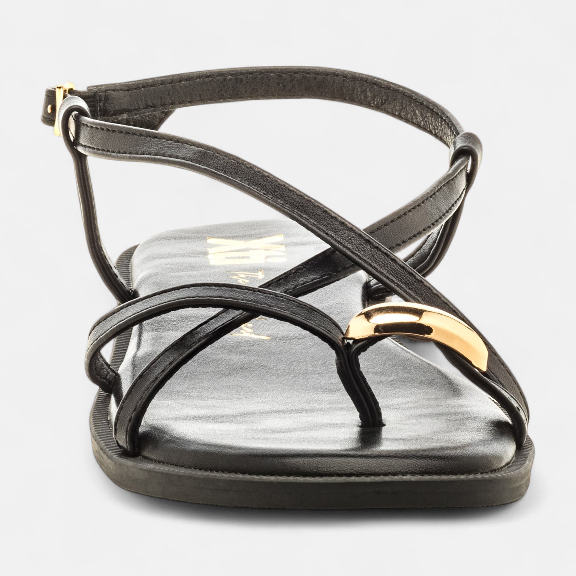 Nu-pieds Femme noir