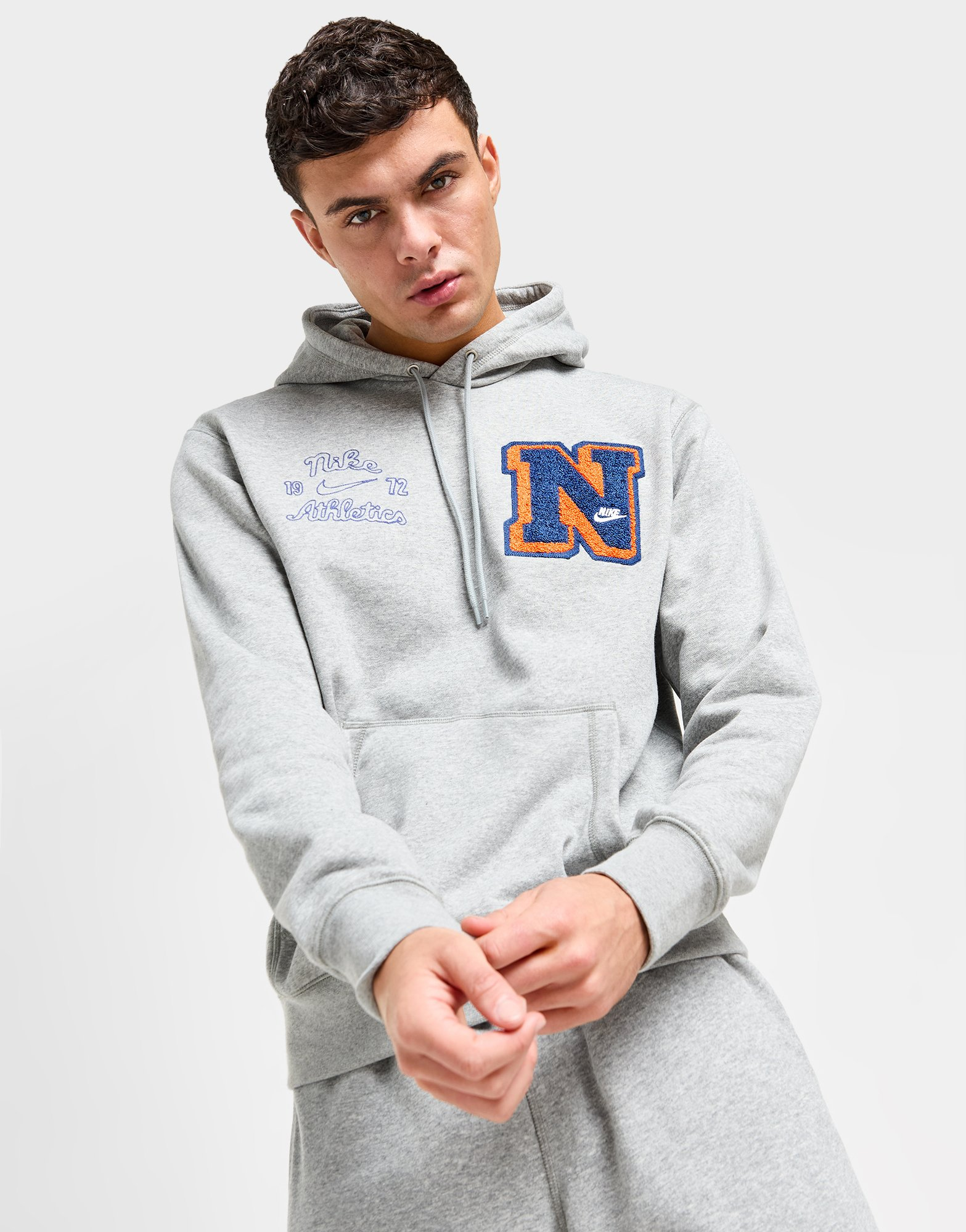 Nike Sweat à Capuche Club Script Homme