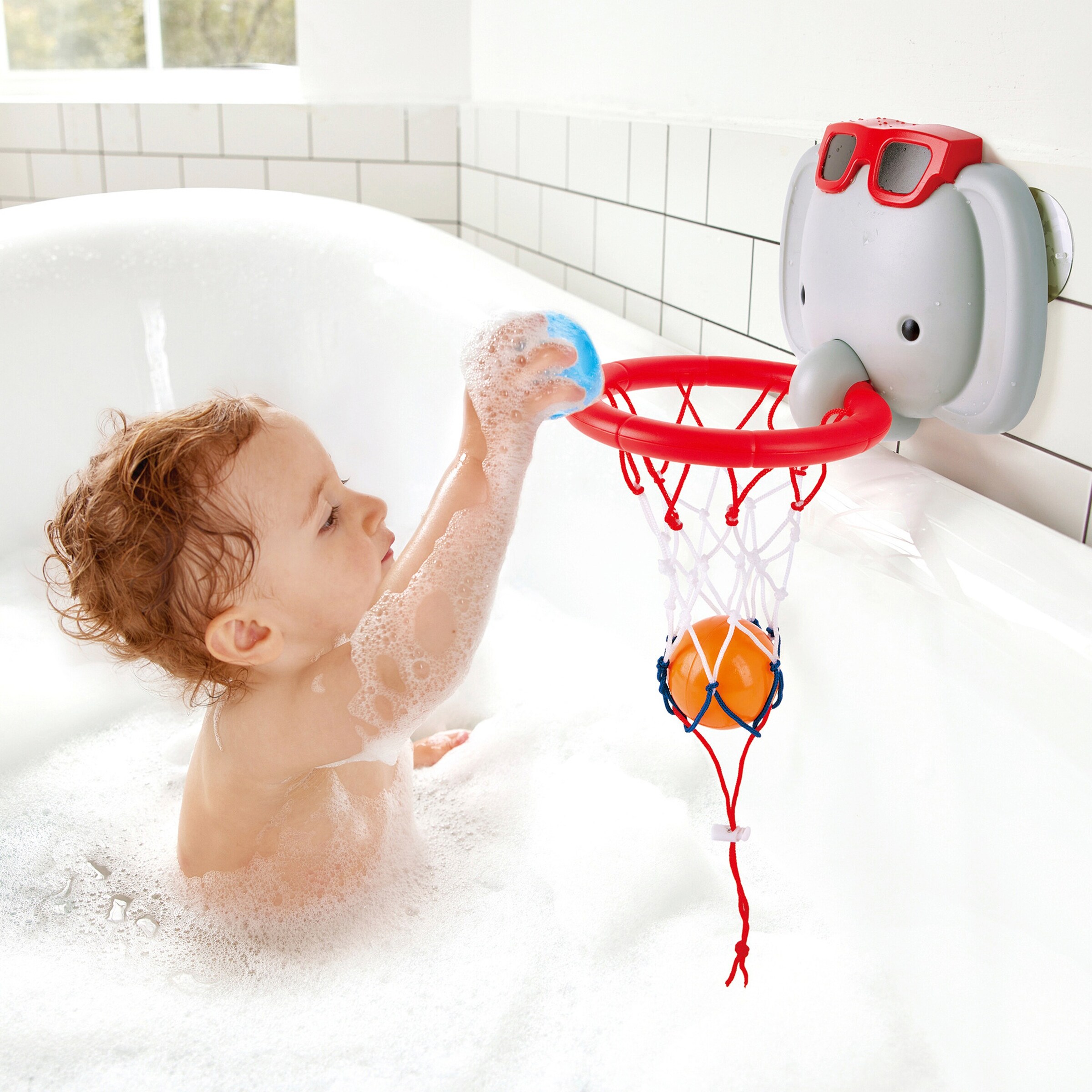 Hape Badespielzeug Elefanten Basketballkorb