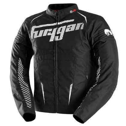 Blouson Furygan HUNTER - Noir / Blanc