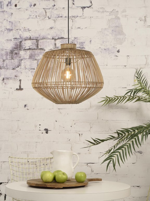Good&Mojo Madagascar hanglamp Ø60 zwart