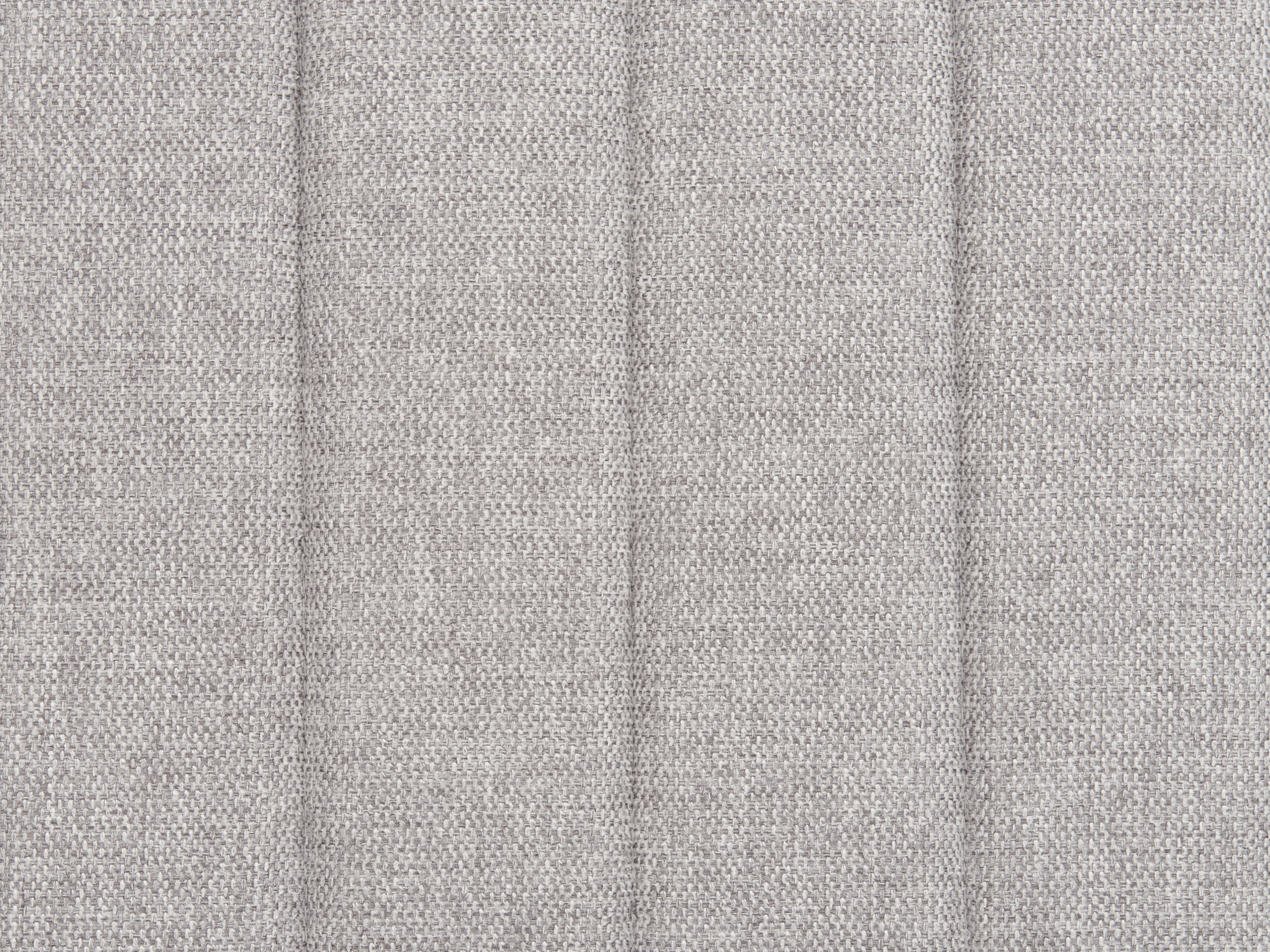 Verstelbaar bed Stof CASTELLAN 180 x 200 cm Lichtgrijs
