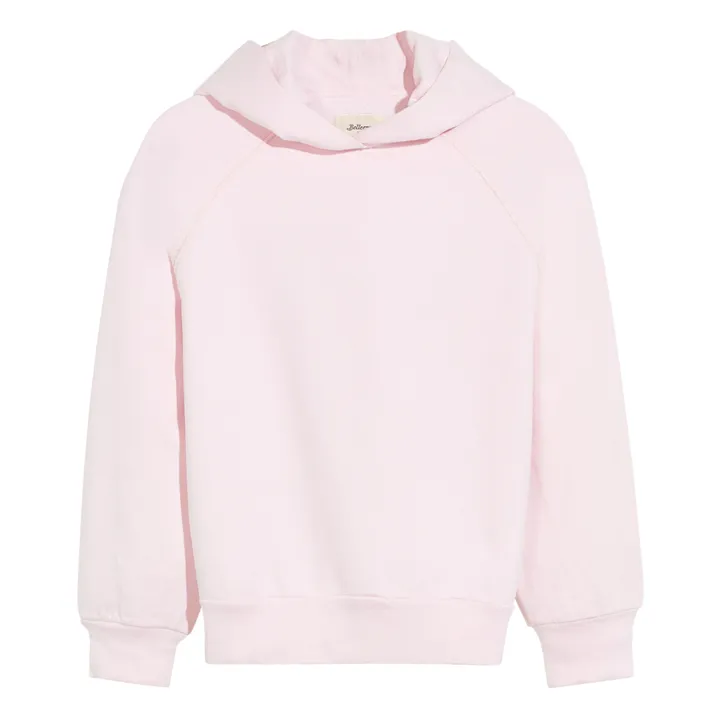 Bellerose Hoodie Conij Coton Bio | Rose pâle