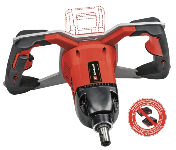 Einhell GP-EA 18/150 Li BL-Solo, 125 rpm, Børstefri, Batteri, 18 V, 5,7 kg, 8,2 kg - SOLO
