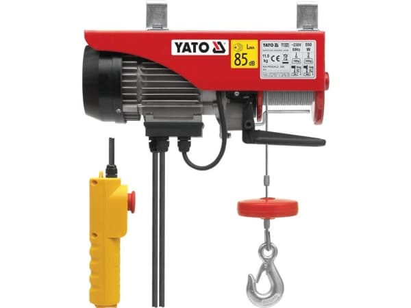Yato YT-5902, Elektrisk vinsj, 12 m, 150 kg, 300 kg, 11 m, 5 m