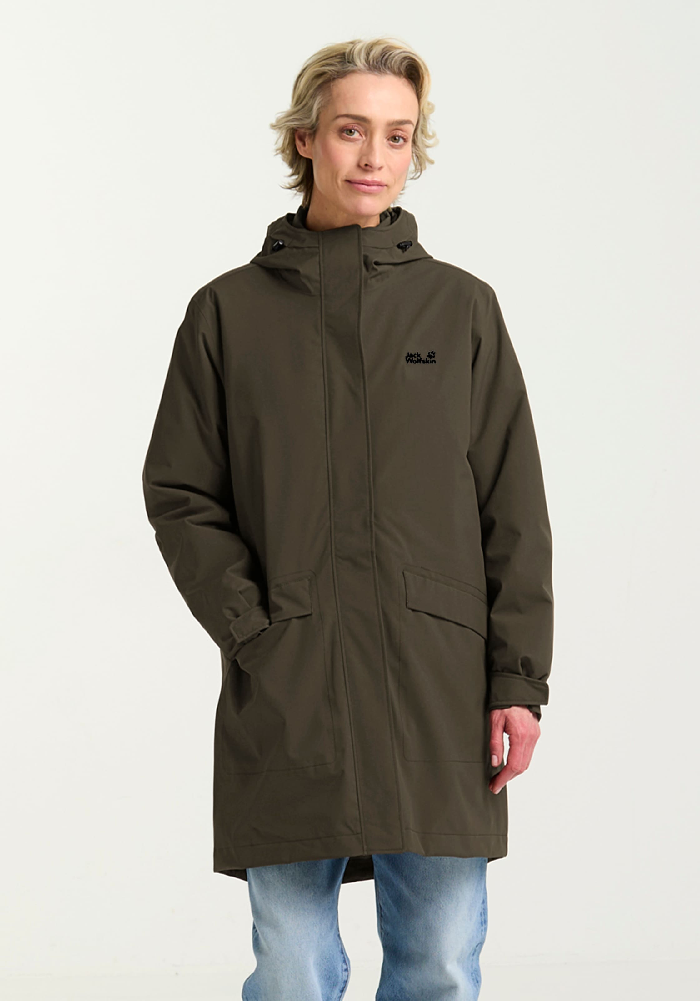 Jack Wolfskin 3-in-1-Funktionsmantel »WINTERDUNE 3IN1 COAT W«, 3in1, wasserdicht, Übergangsjacke