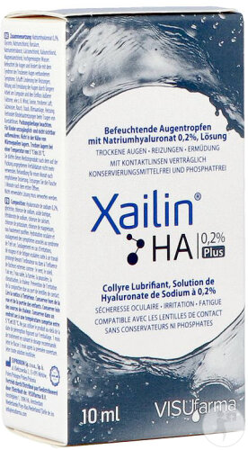 VISUfarma Xailin Ha Plus 0,2% Flacon 10ml