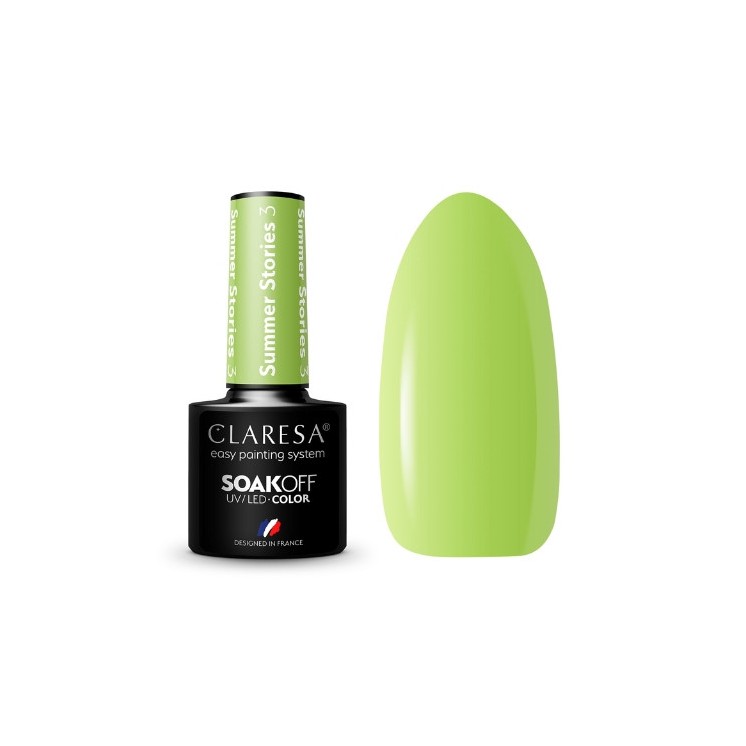 Claresa Summer Stories Hybrid Nagellack /3/ 5 g