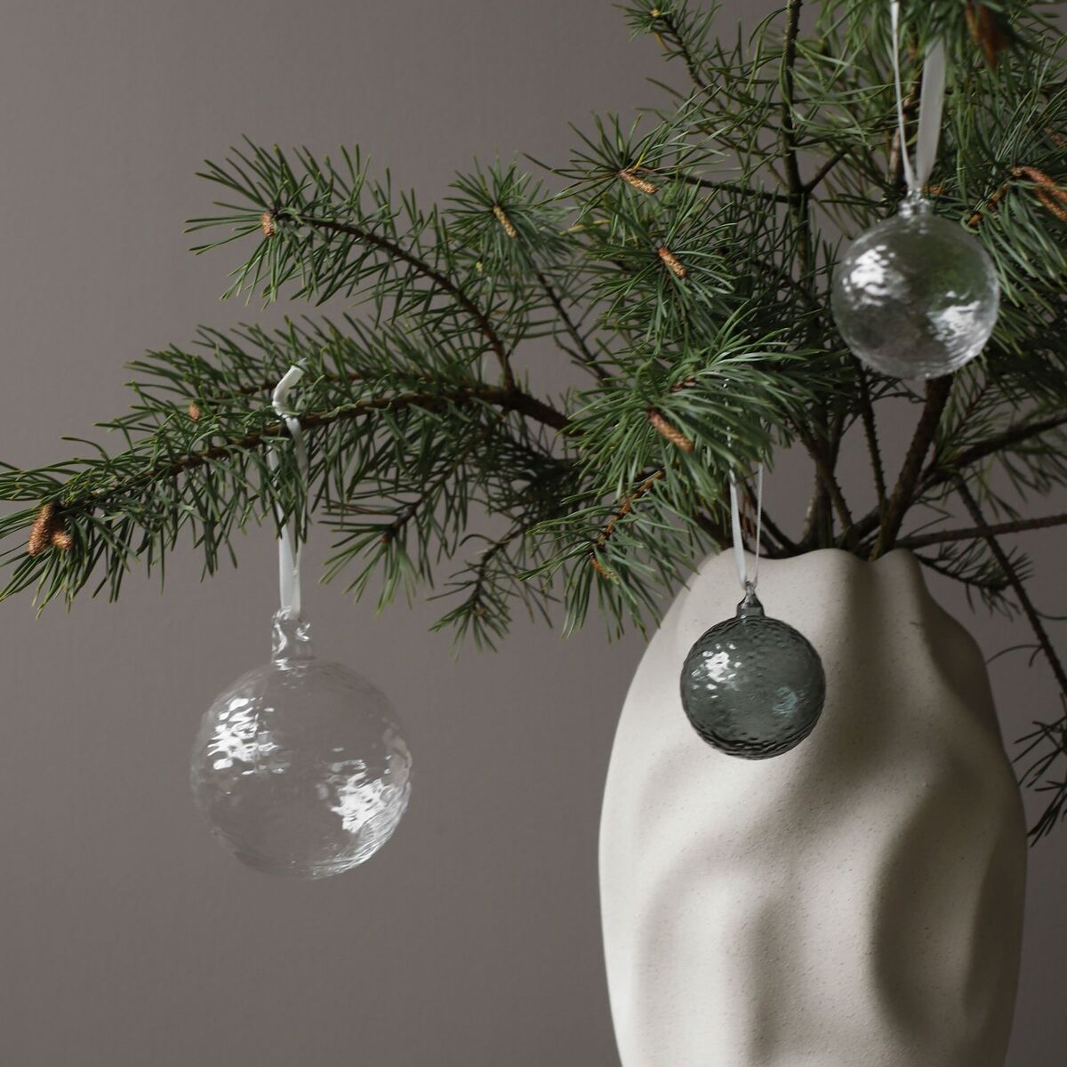 Gry Marble julekule, 8 cm