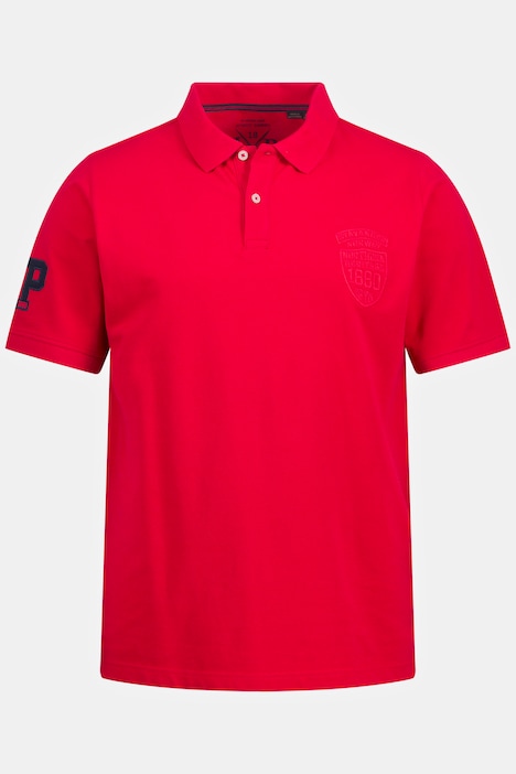 Poloshirt, Halbarm, Piqué, Ärmelbadge, bis 8 XL