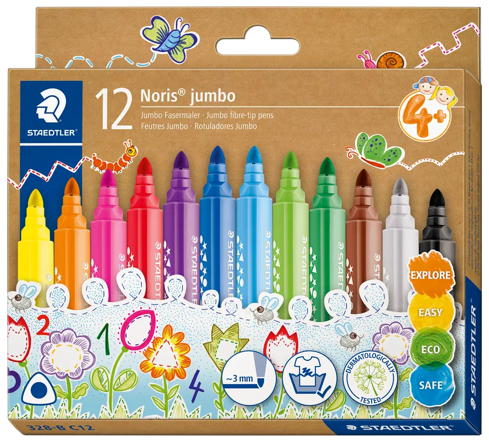 Staedtler Noris Jumbotusser 12-pak