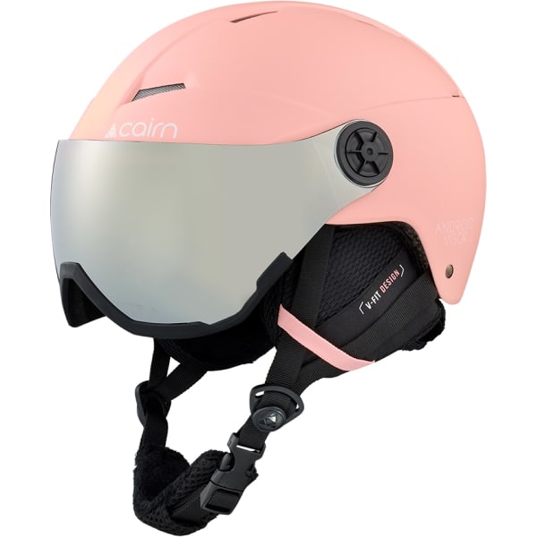Casque de ski CAIRN ANDROID VISOR J MAT PASTEL CORAL