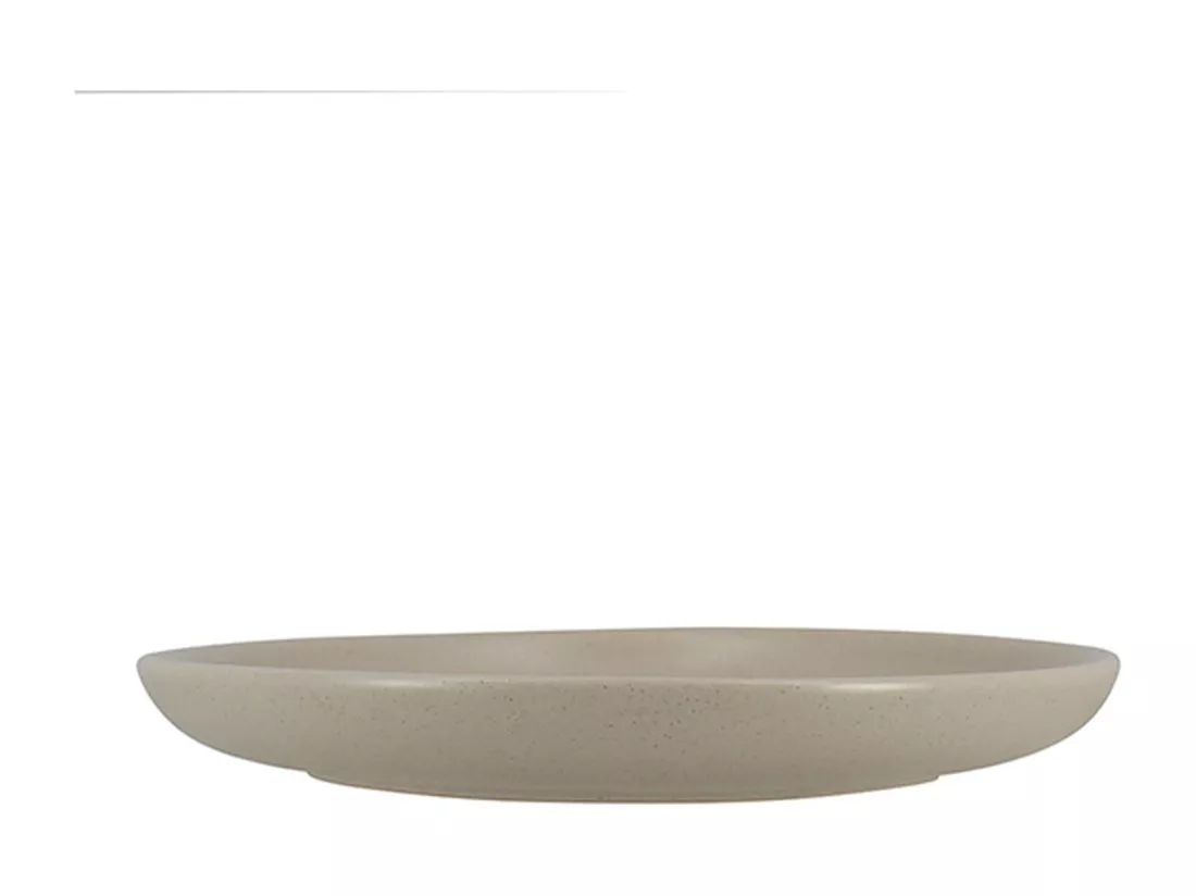 Novastyl - Lot 6 Assiettes Plates Arita 27cm En Gres Gris