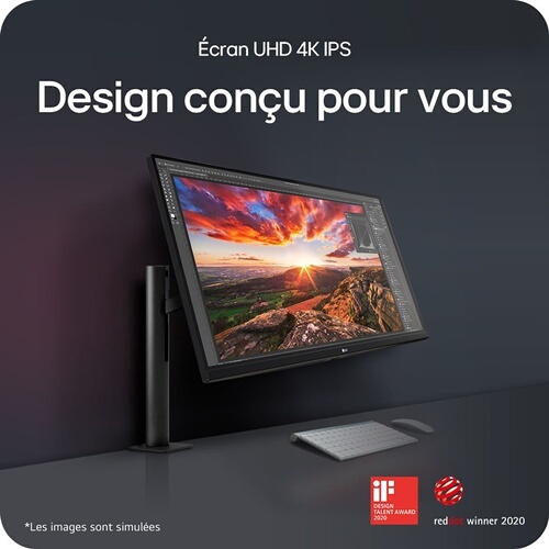 Ecran PC Lg Moniteur UltraFine Display 32