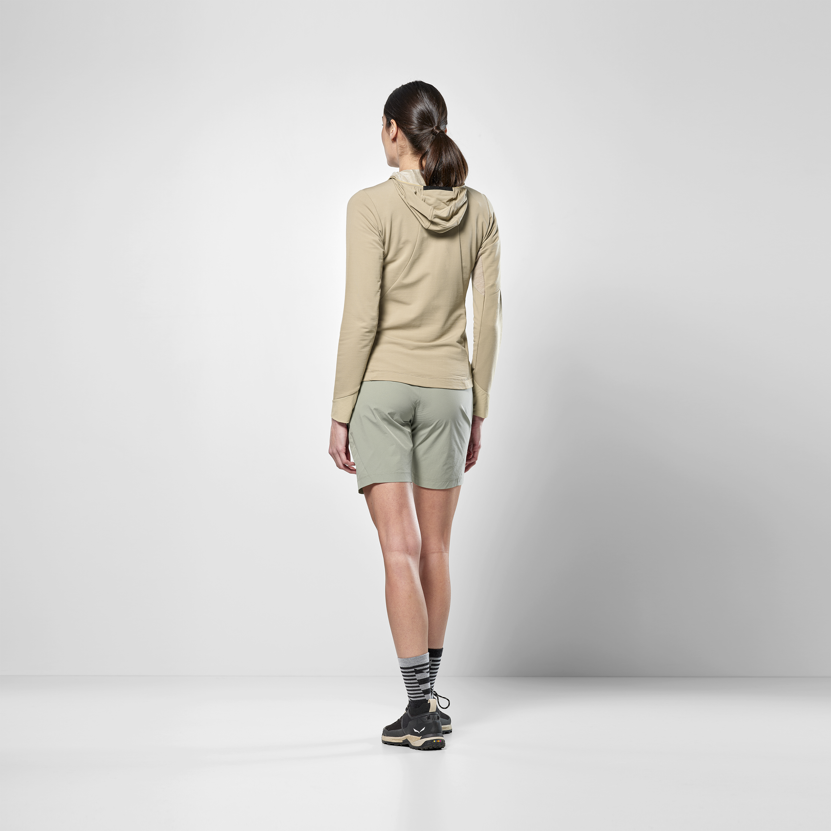 Puez Merino Durastretch Kapuzenjacke Damen