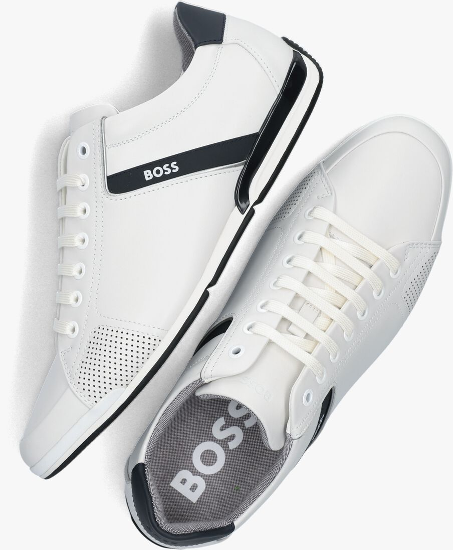BOSS witte boss lage sneakers saturn lowp