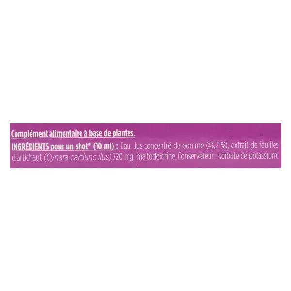 Gerlinéa Concentré à l'Extrait d'Artichaut Détox 70ml