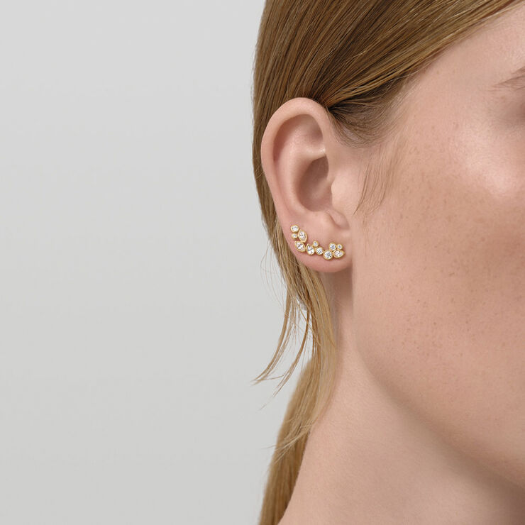 Julie Sandlau Treasure earring - Gold Guld