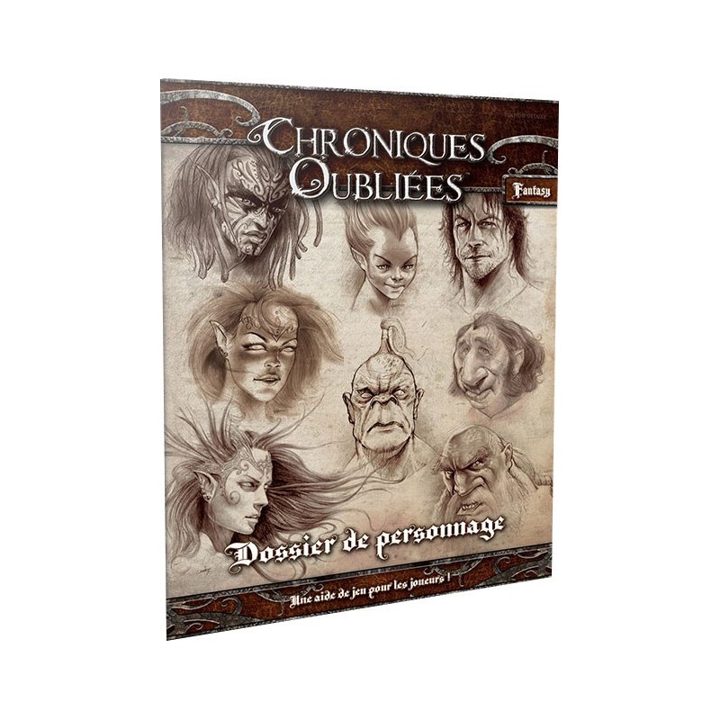 Choniques oubliées - Dossier de personnage