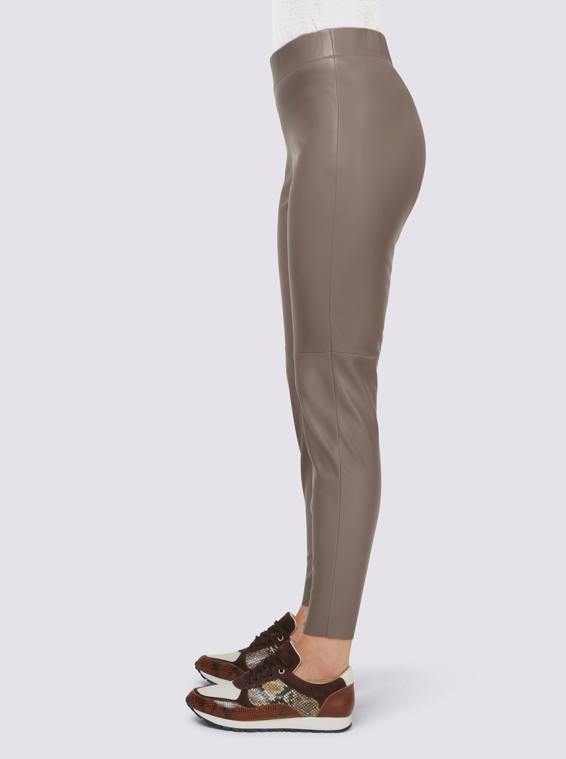 Lederimitat-Leggings