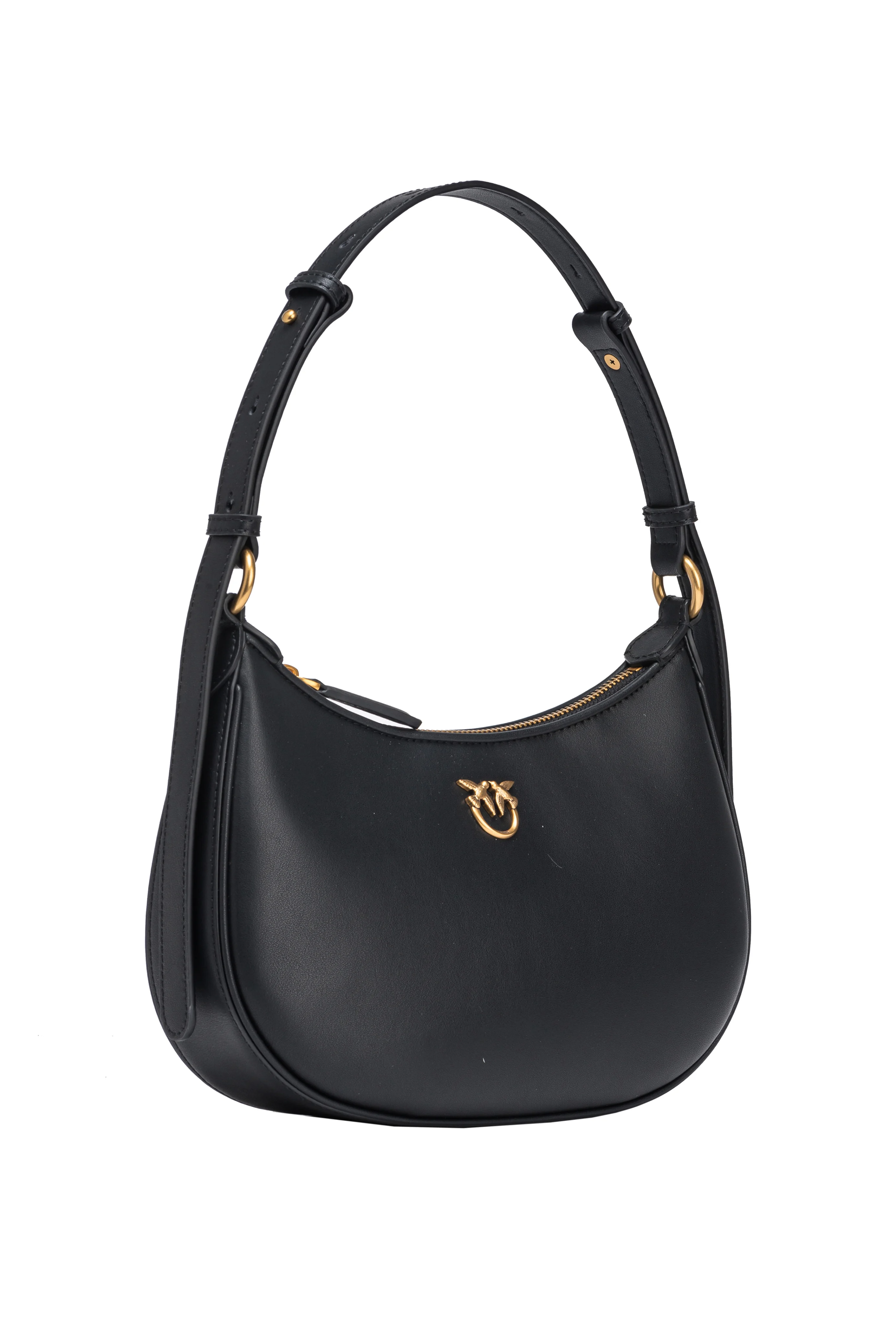 Mini love bag half moon simply | Noir