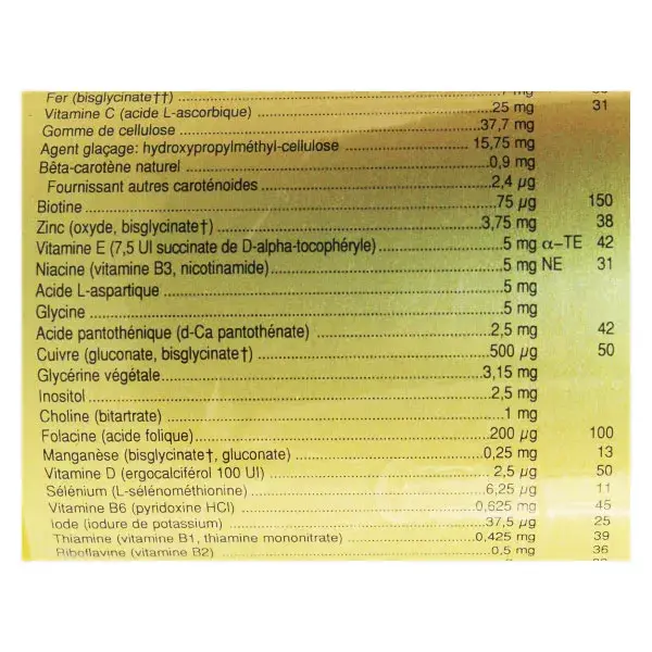 Nutrientes pré-natais Solgar, 120 comprimidos