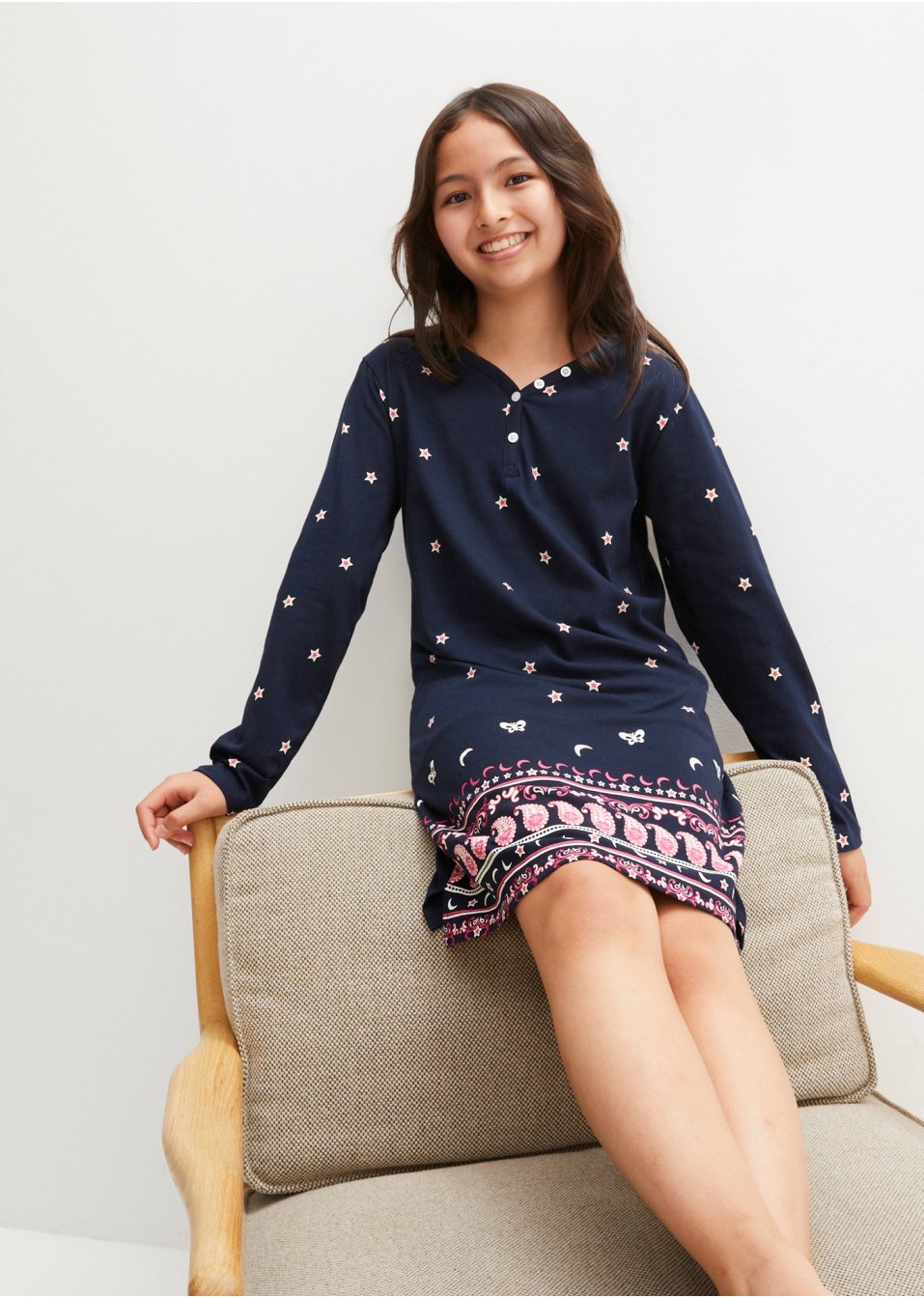 Chemise de nuit fille