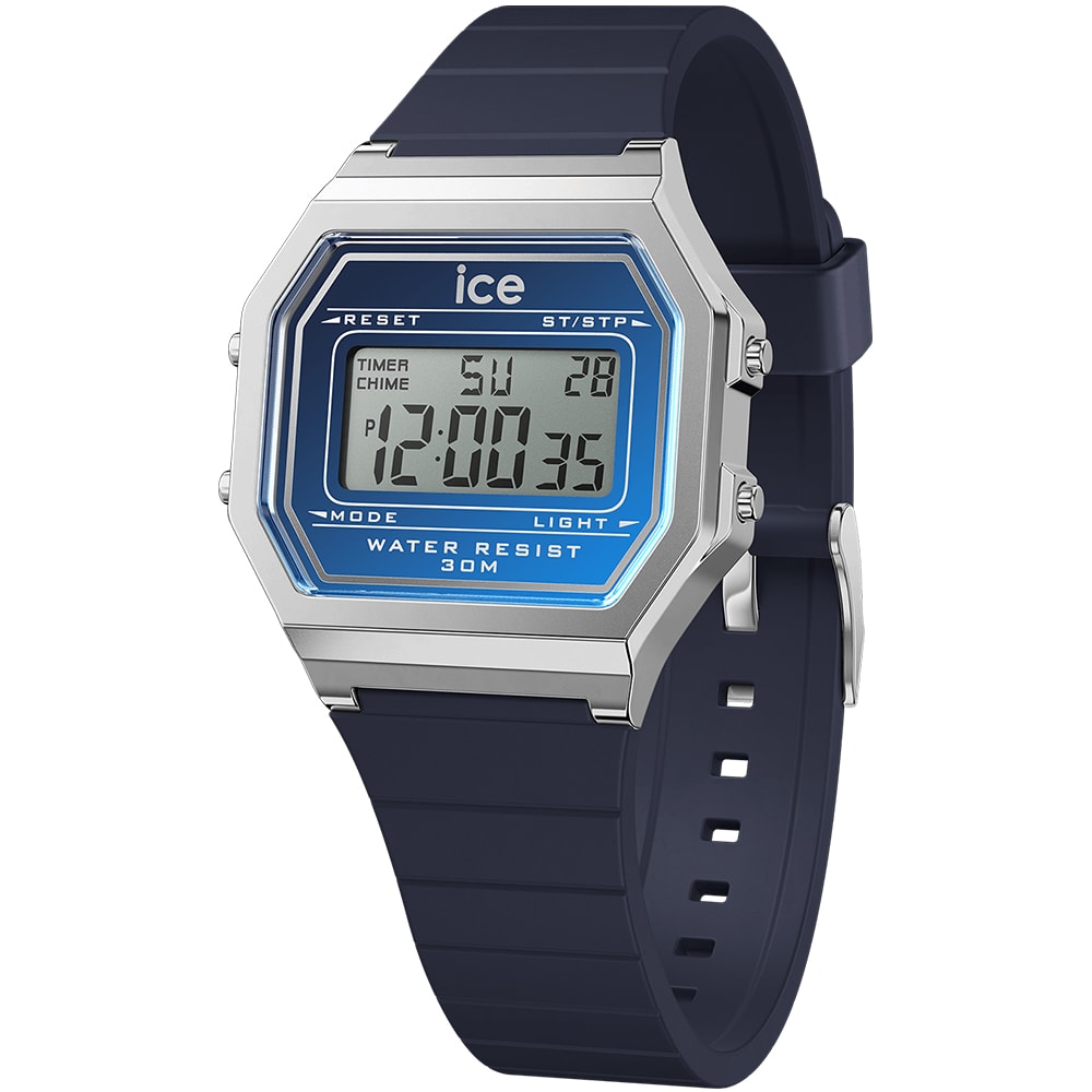 Montre digitale - ICE Digit Retro - Small - Navy Twilight