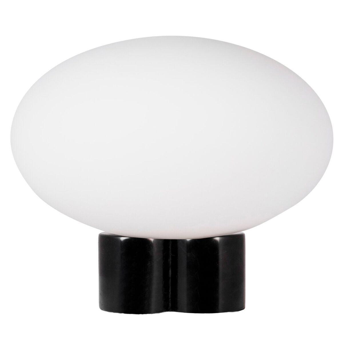 Mammut bordlampe, 28 cm, svart
