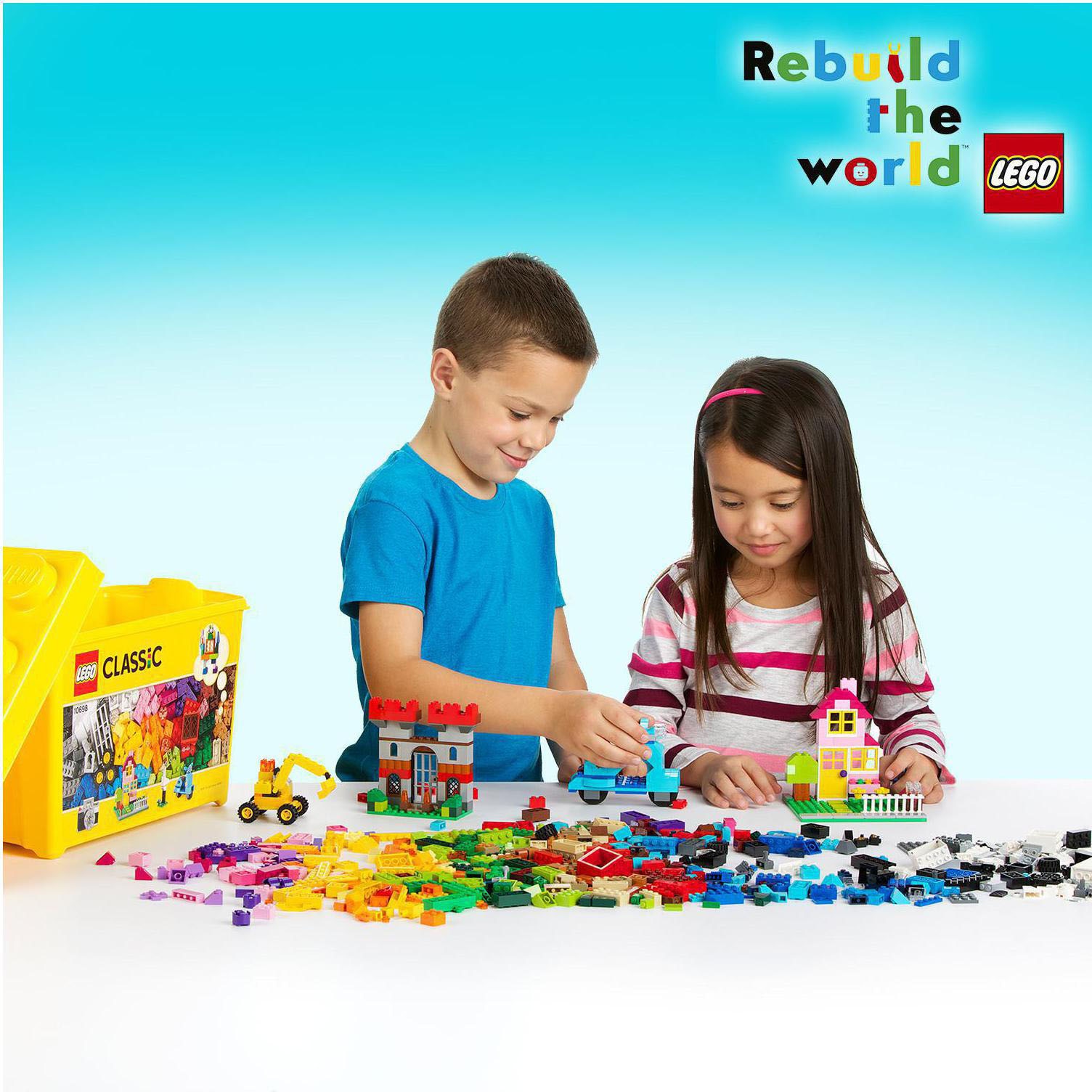 LEGO® Konstruktionsspielsteine »Grosse Steine-Box (10698),  LEGO® Classic« Made in Europe
