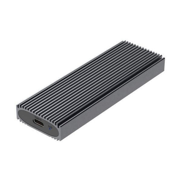 Aisens Caixa Externa USB 3.2 p/ Disco SSD M.2 NVMe Cinza - ASM2-023GR