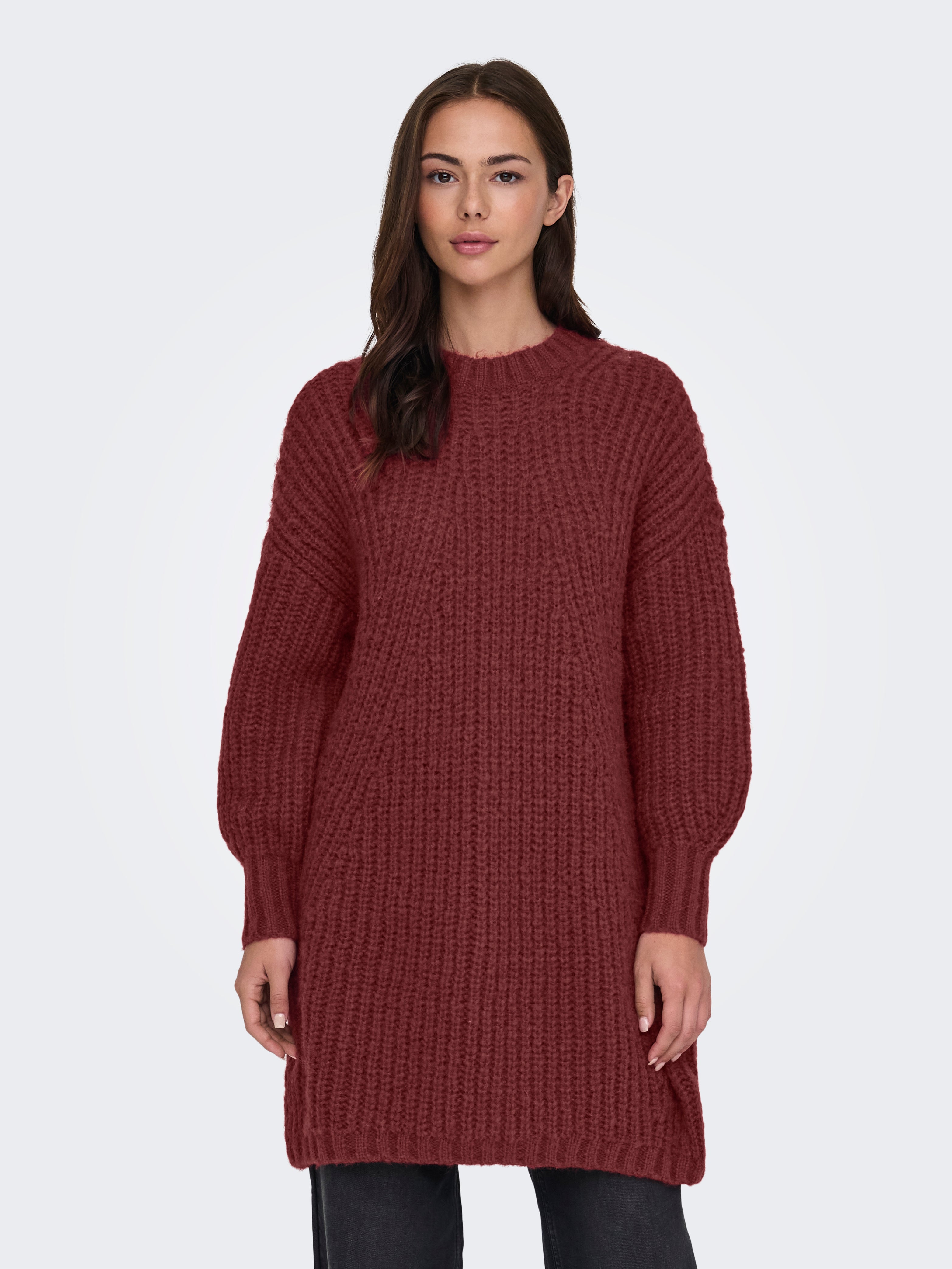 ONLLELA Strickpullover Syrah