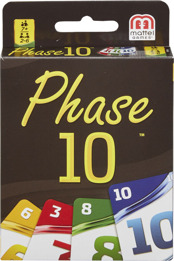Mattel Games PHASE 10 KORTSPIL FFY05