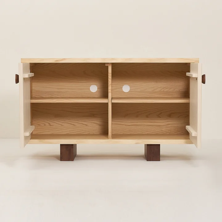 Nobodinoz - Heju Sideboard 70 x 120 cm, Esche natur