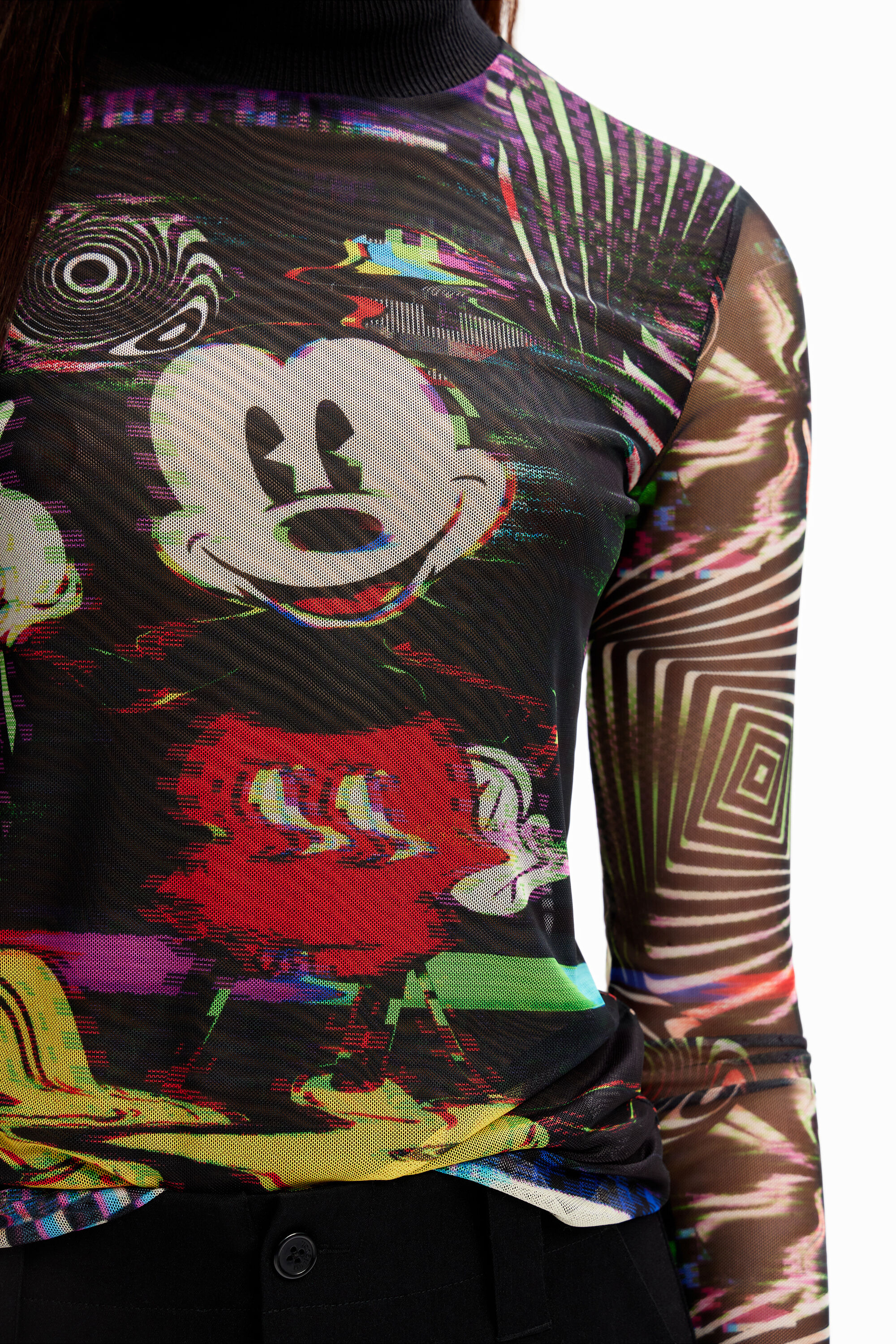 T-shirt tulle Mickey Mouse