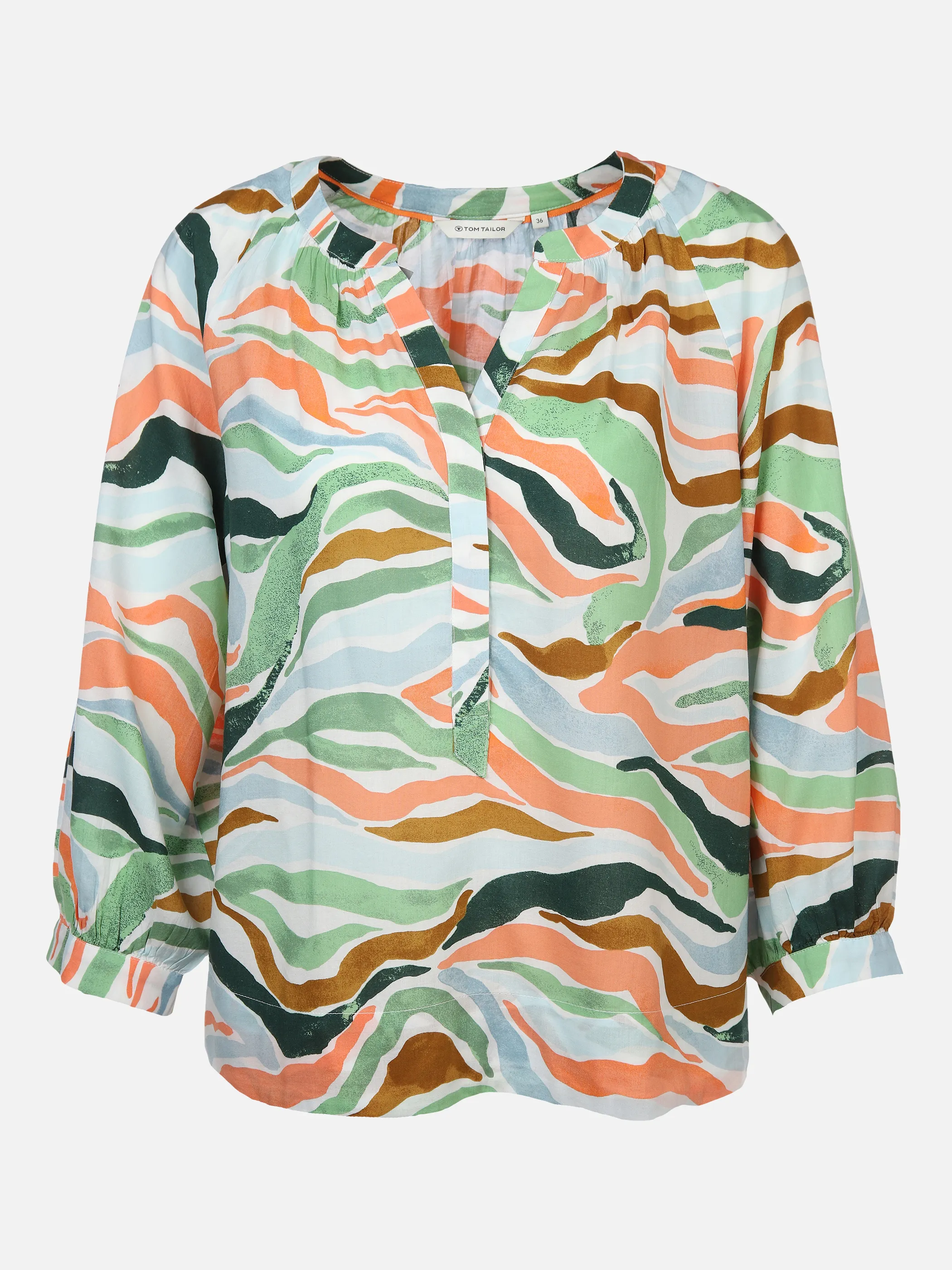 Damen Bluse mit Alloverprint