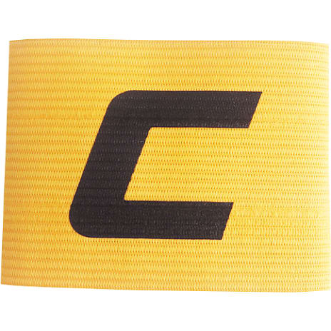 Care X anførerbind med velcro - gul