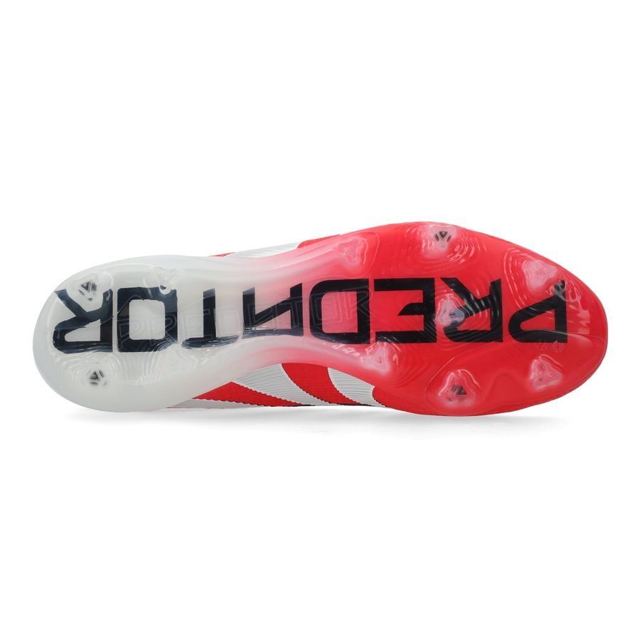 adidas Predator Elite FG Pure Victory - Lucid Red/Blanc/Noir