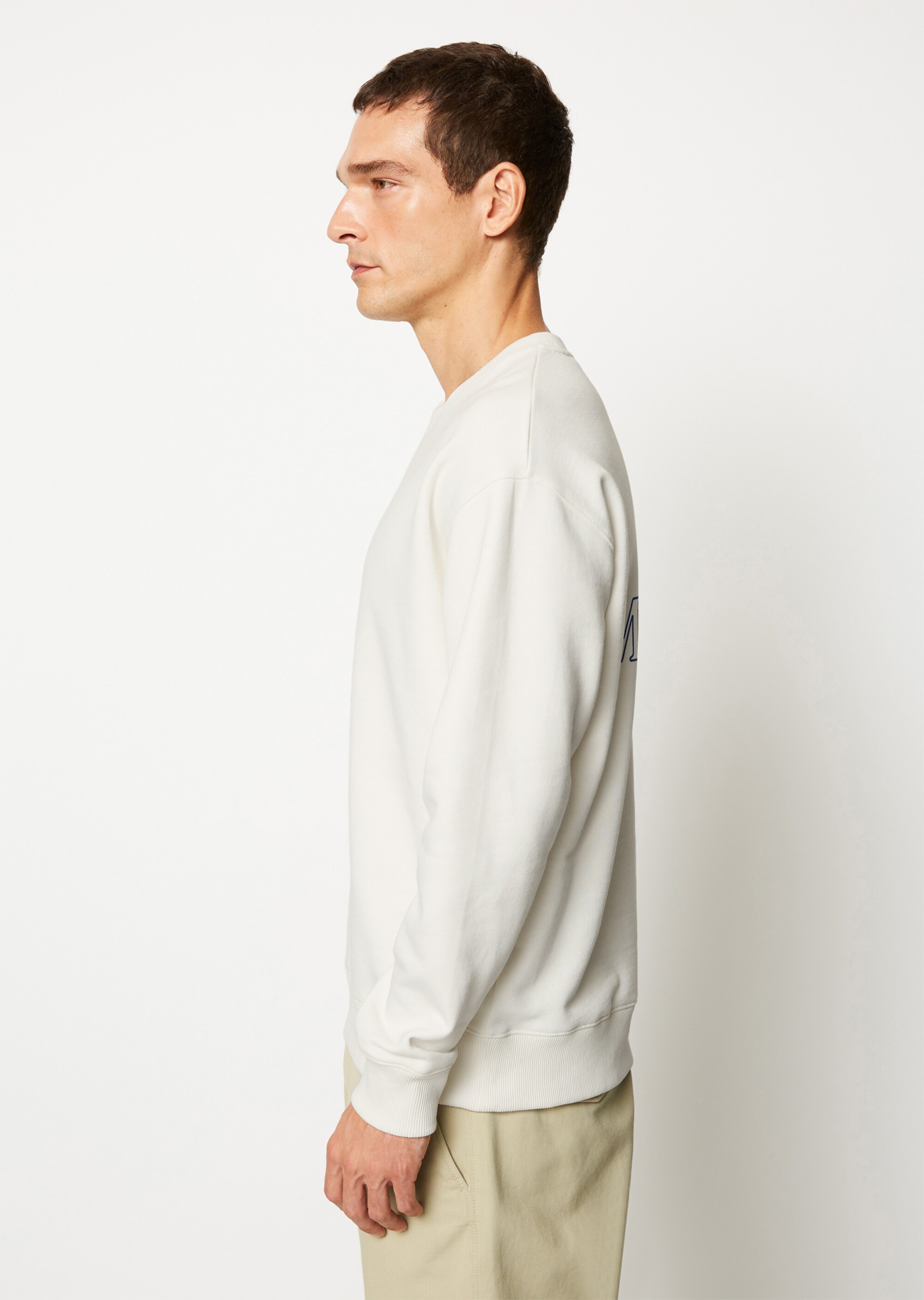 Sweatshirt relaxed aus reiner Bio-Baumwolle