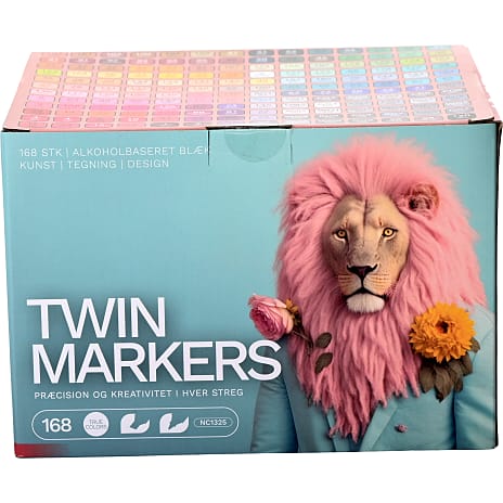 Danpen Twinmarkers 168 stk