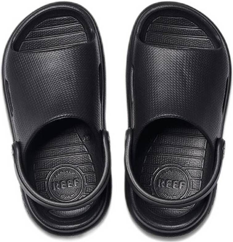 Reef Little Rio slippers zwart Jongens Rubber Effen 29