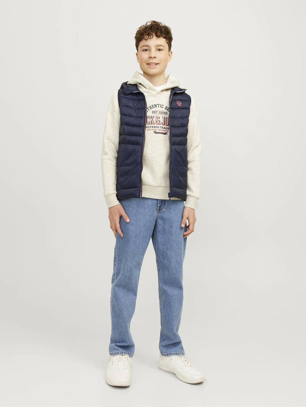 JACK & JONES bodywarmer JJESPRINT donkerblauw